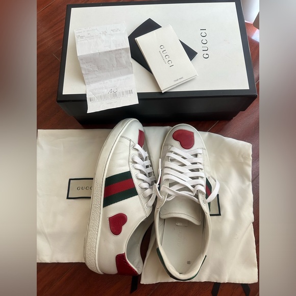 Authentic Gucci sherry line Shoes with box,reciept,dustbag shoes and care card - Picture 1 of 10